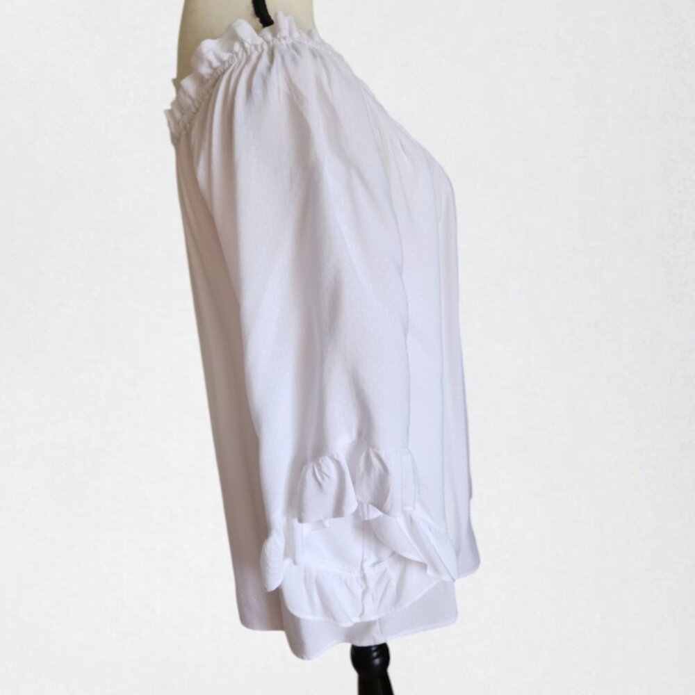 H&M Off-Shoulder Ruffle Blouse - Picture 4 of 7